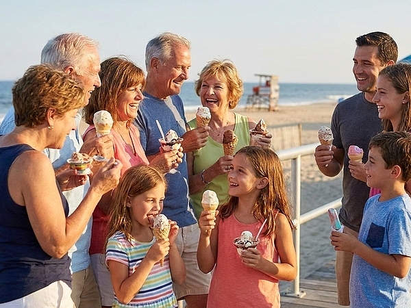 Do Ice Cream Treats at the Jersey Shore Make Events More Memorable?
