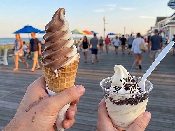 Is Soft Serve Ice Cream in Manasquan Better in a Cone or Cup?