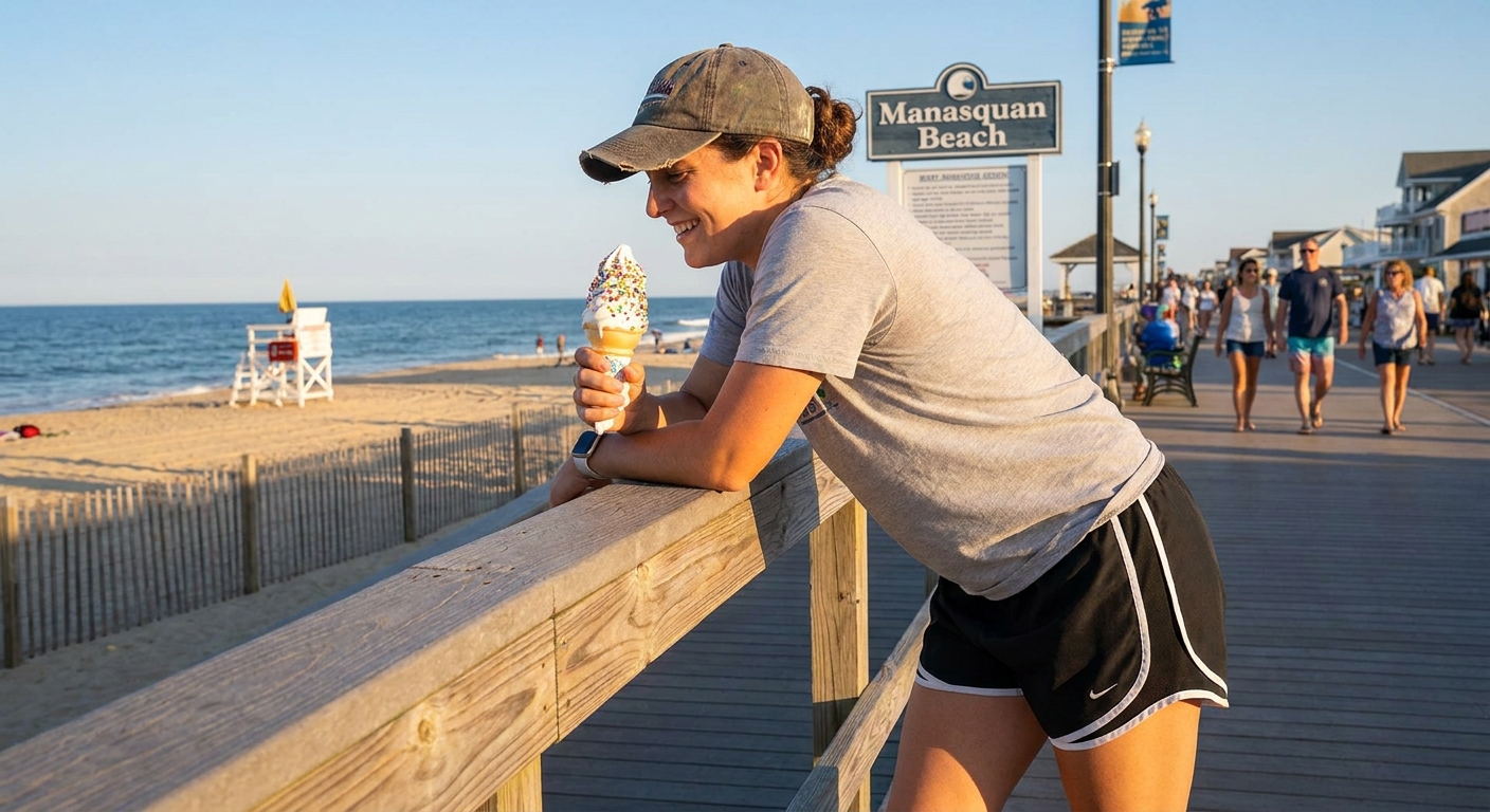 Is Ice Cream at the Jersey Shore a Good Treat After Outdoor Activities?