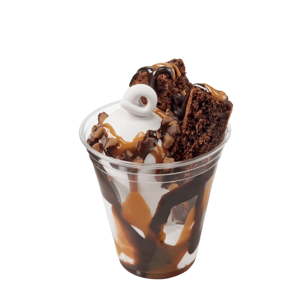 HEATH<sup>®</sup> Caramel Brownie Cupfection